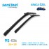 Araca Özel Silecek Takımı Bmw-1 Seri F20-f21 2011>, Bmw-2 Seri Bmw-2 Seri 2013>,, 22" 18" 95-026